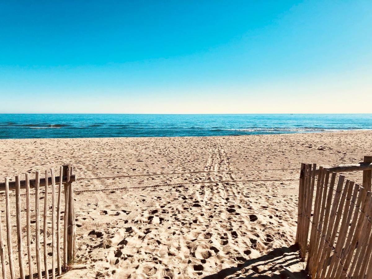 Barcaresa-Villa Vue Mer Acces Direct Plage - Piscine Le Barcarès Eksteriør bilde
