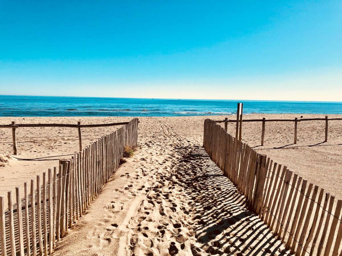 Barcaresa-Villa Vue Mer Acces Direct Plage - Piscine Le Barcarès Eksteriør bilde